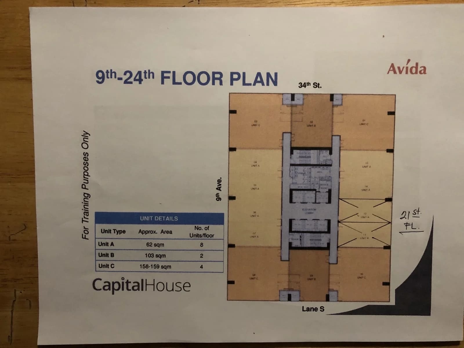 Capital House - Office Space Bgc | 62sqm Office Space for Sale in Taguig City - Bgc