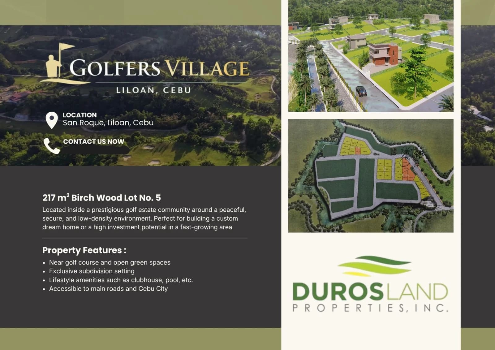 Golfers Village | 217sqm Lot for Sale in Cebu City