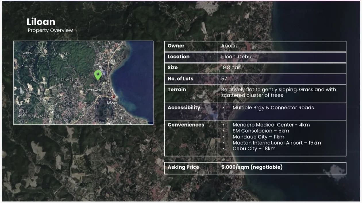 Commercial Lot Liloan Cebu | Lot for Sale in Cebu City
