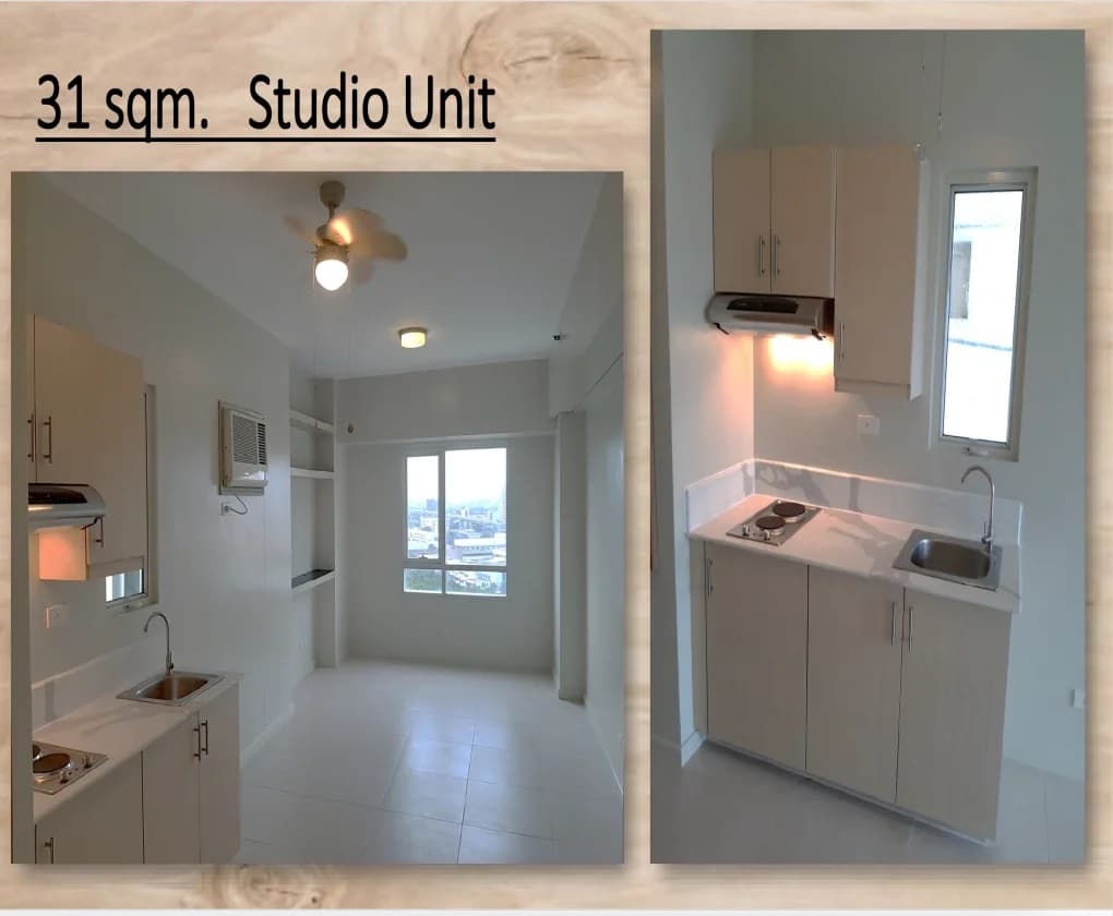 The Columns | Studio 31sqm Condo for Sale in Makati City - Legazpi Village