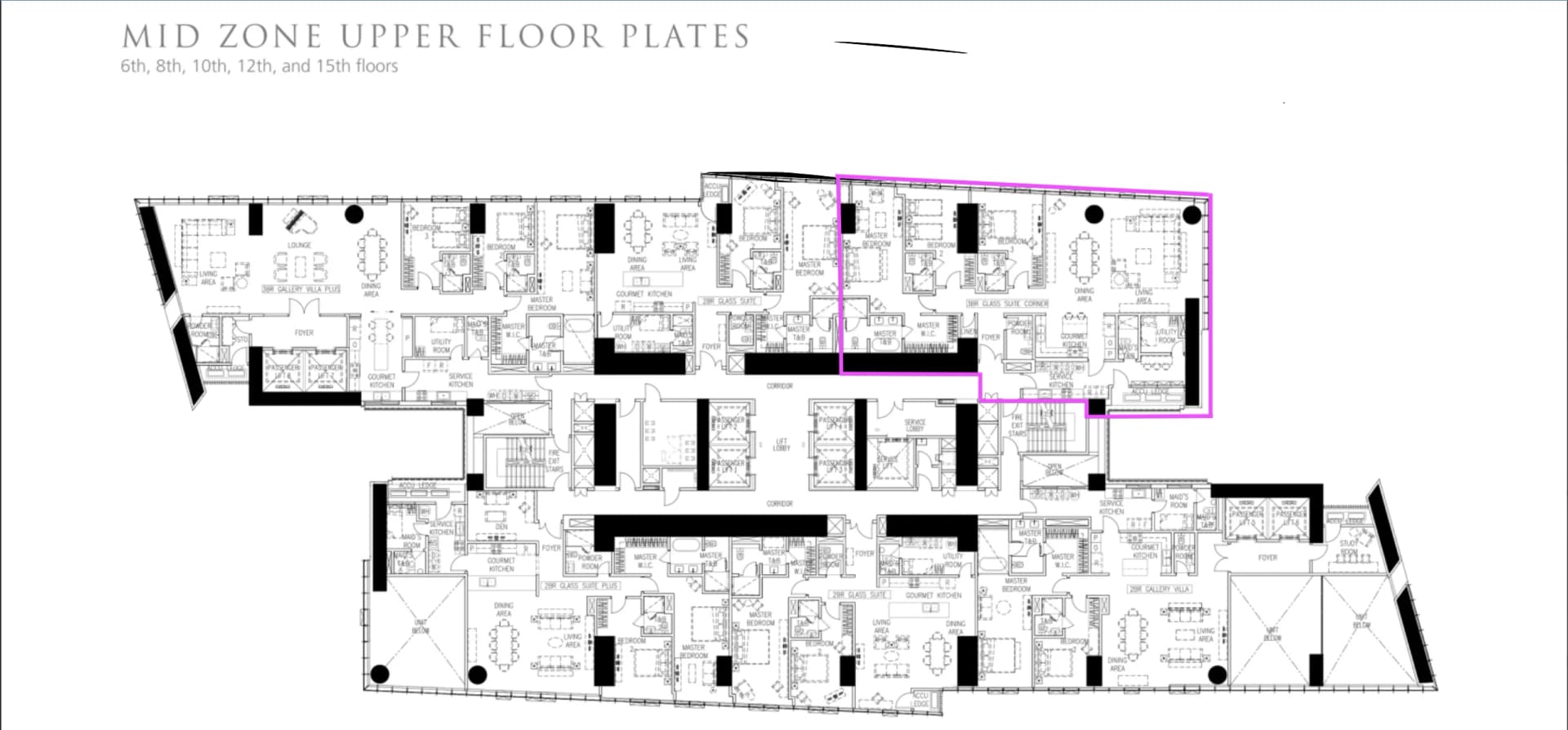 Park Central Towers | 3BR 243sqm Condo for Sale in Makati City