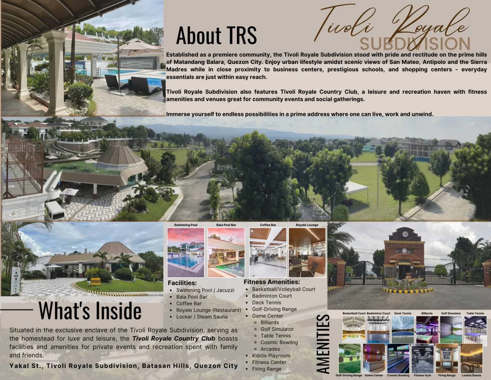 Tivoli Royale | Lot for Sale in Quezon City