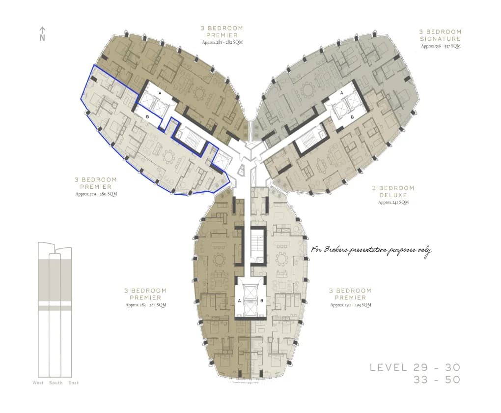 Aurelia Residences | 3BR 279sqm Condo for Sale in Taguig City - Bgc