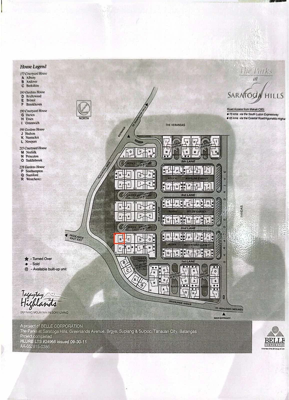 The Parks At Saratoga Hills | Lot for Sale in Batangas