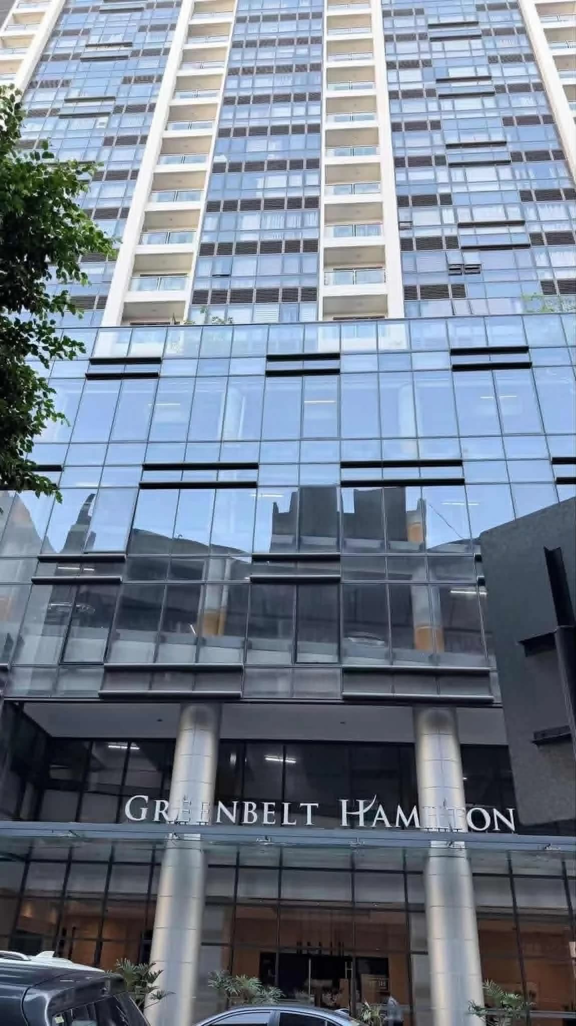 Greenbelt Hamilton | Studio 41sqm Condo for Sale in Makati City - Legazpi Village