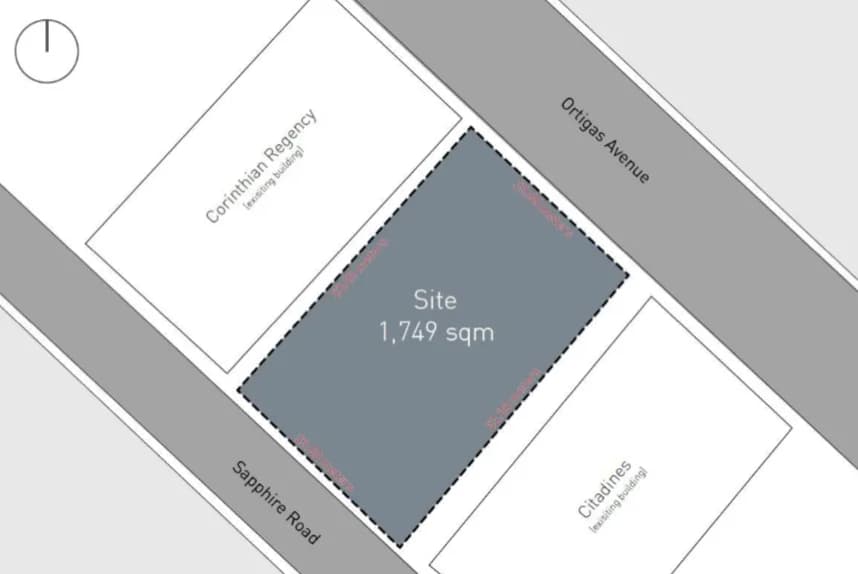 Sapphire Rd And Ortigas Rd | Lot for Sale in Pasig City