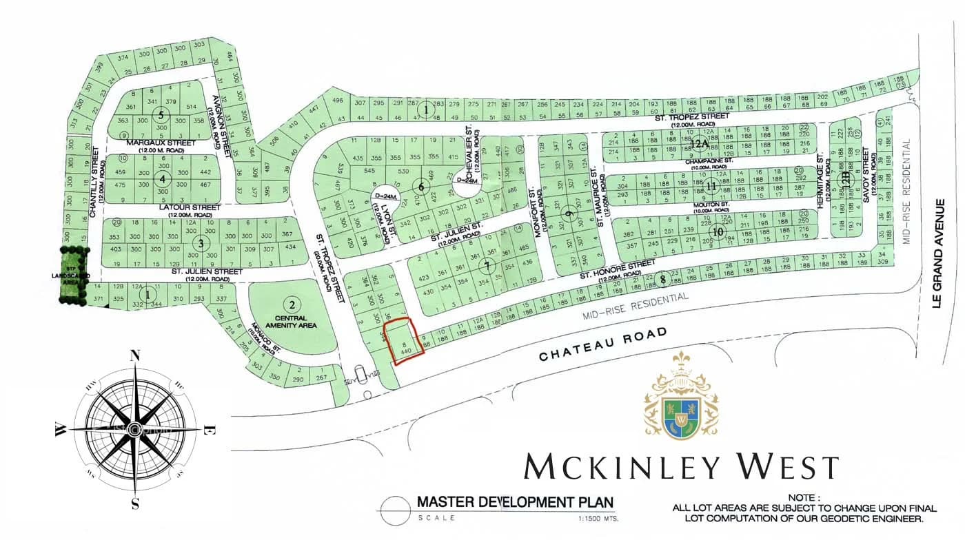 Mckinley West Village | Lot for Sale in Taguig City - Mckinley