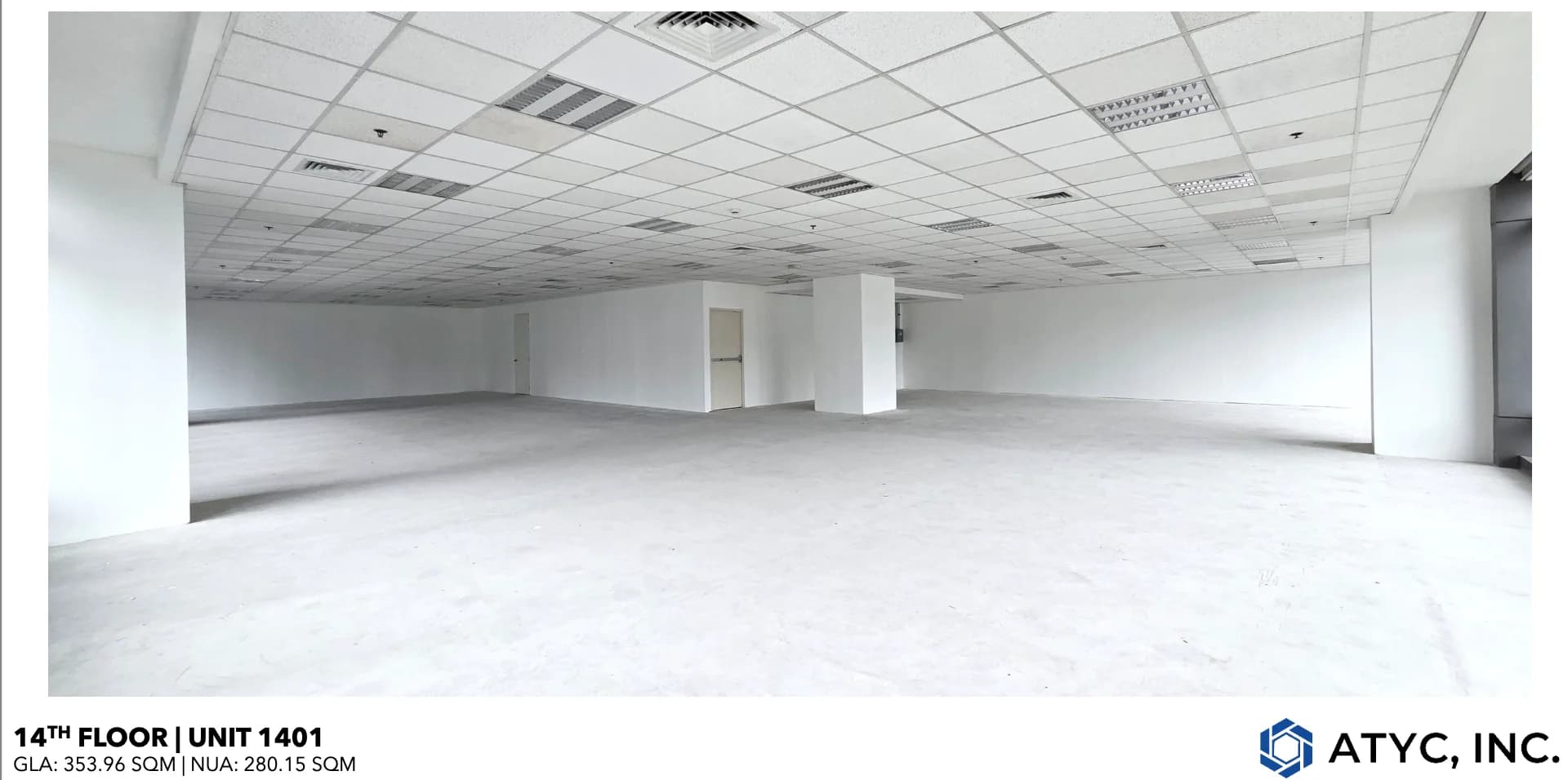 A.t. Yuchengco Centre | 354sqm Office Space for Rent in Taguig City