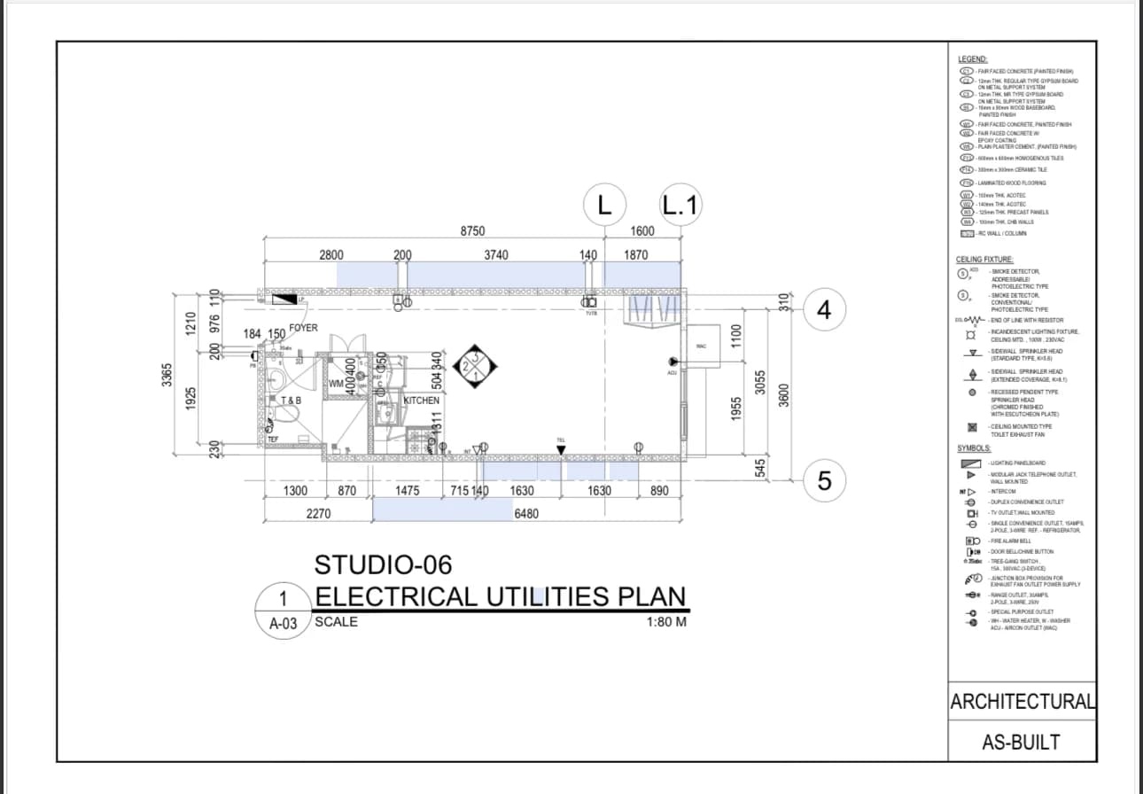 The Lerato Tower 1 - Malugay St., Makati City | Studio 37sqm Condo for Sale in Makati City