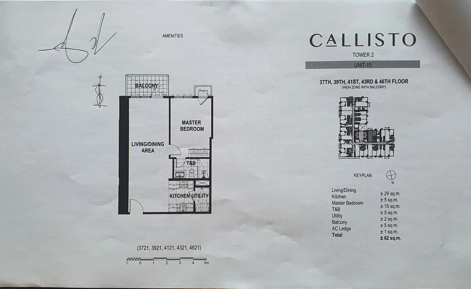 Callisto | 1BR 62sqm Condo for Sale in Makati City
