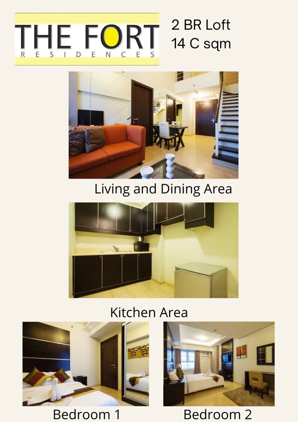 The Fort Residences | 2BR 86sqm Condo for Sale in Taguig City - Bgc