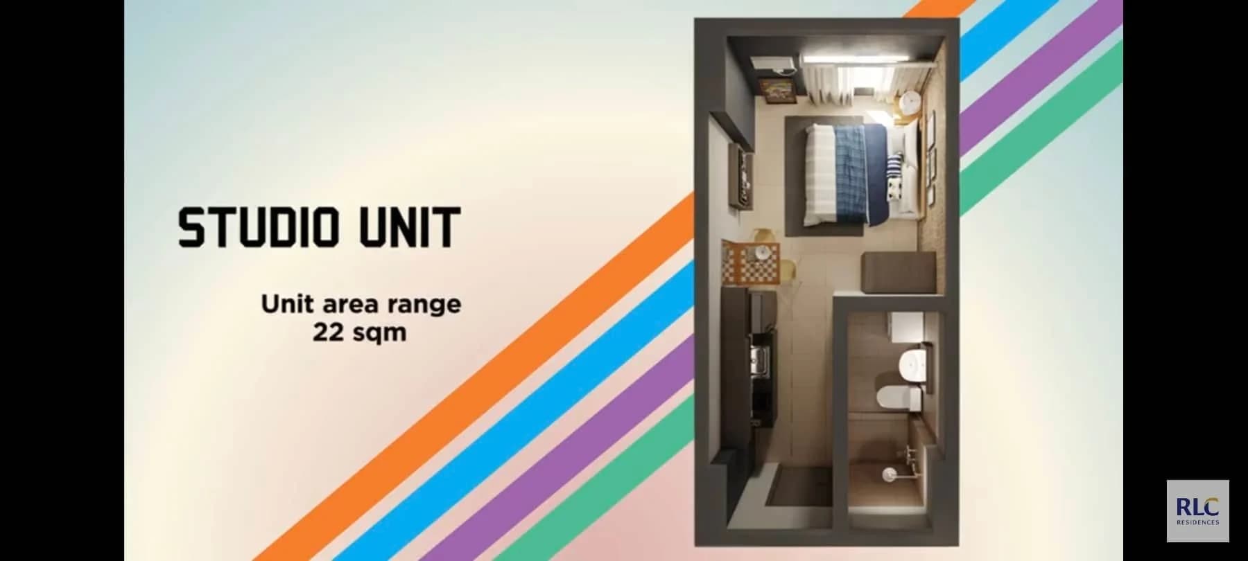 Sync Residences | Studio 22sqm Condo for Sale in Pasig City