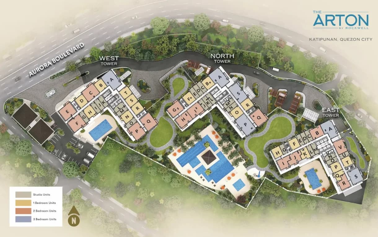 The Arton | 2BR 74sqm Condo for Sale in Quezon City
