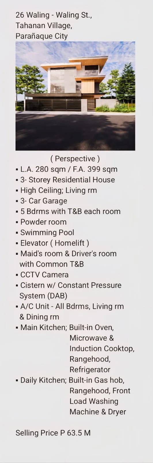 Tahanan Village | 5BR 399sqm House & Lot for Sale in Parañaque City