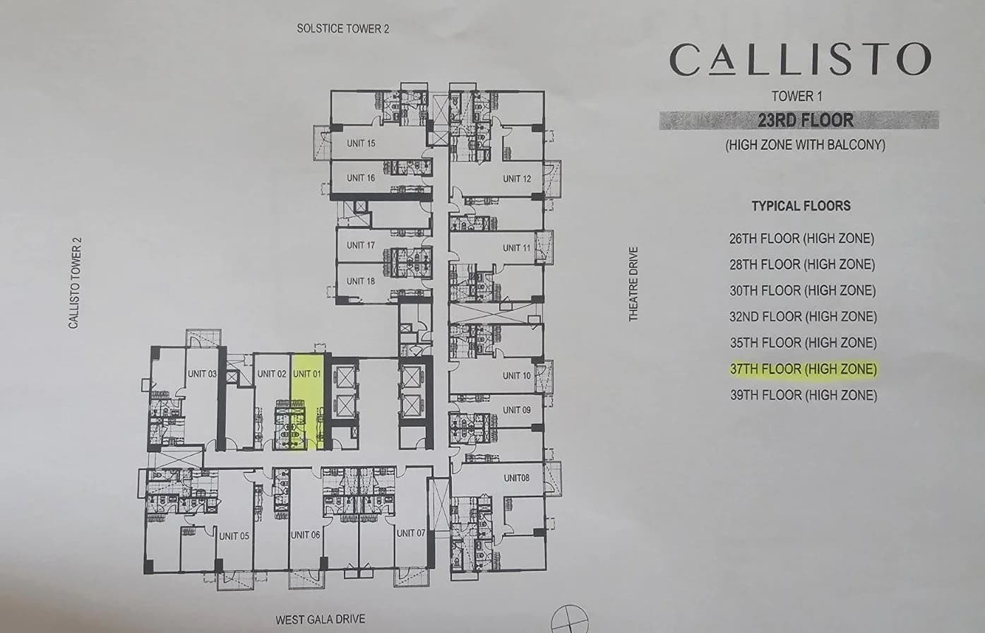 Alveo Callisto | Studio 28sqm Condo for Sale in Makati City