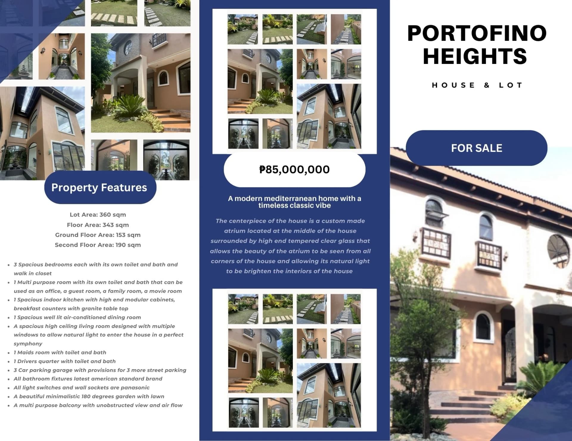 Portofino Heights | 3BR 343sqm House & Lot for Sale in Las Piñas City