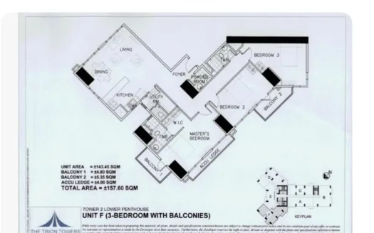 Trion Tower  For Sale in Taguig City – Bgc